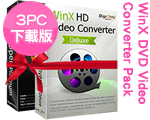 WinX DVD Video Converter Pack (3PC授權) - 下載版 WinX DVD Video Converter Pack (3PC授權) - 下載版